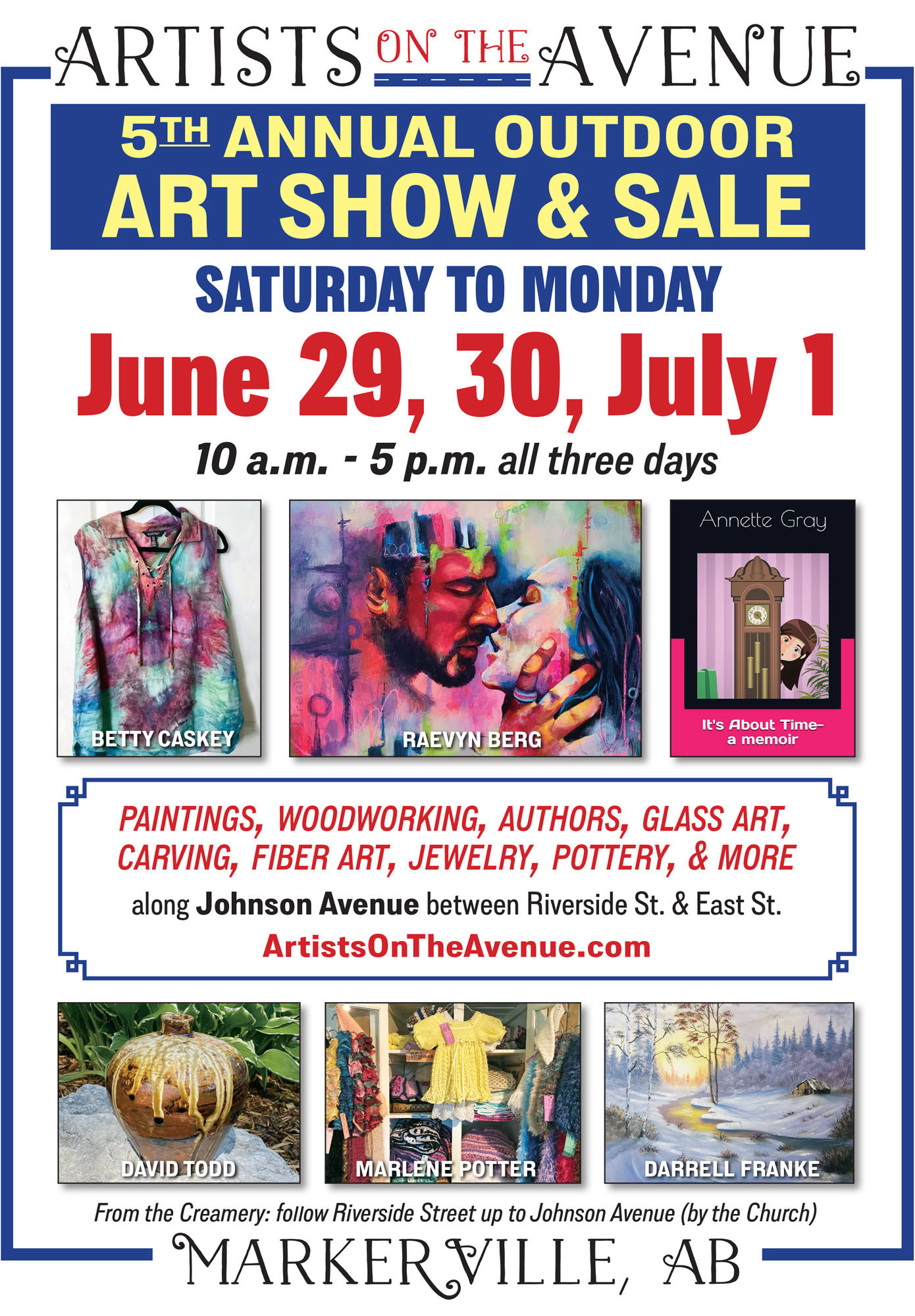 5th Annual Art Show & Sale - Artists on the Avenue